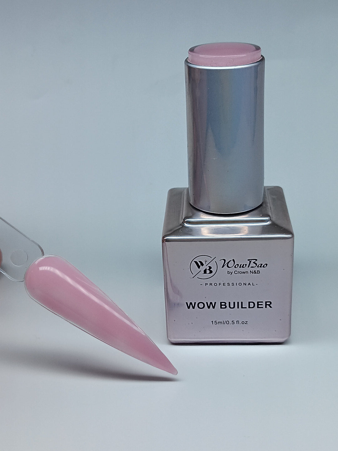 WowBao Nails BIB04 Blush WOW brush on Builder in a bottle