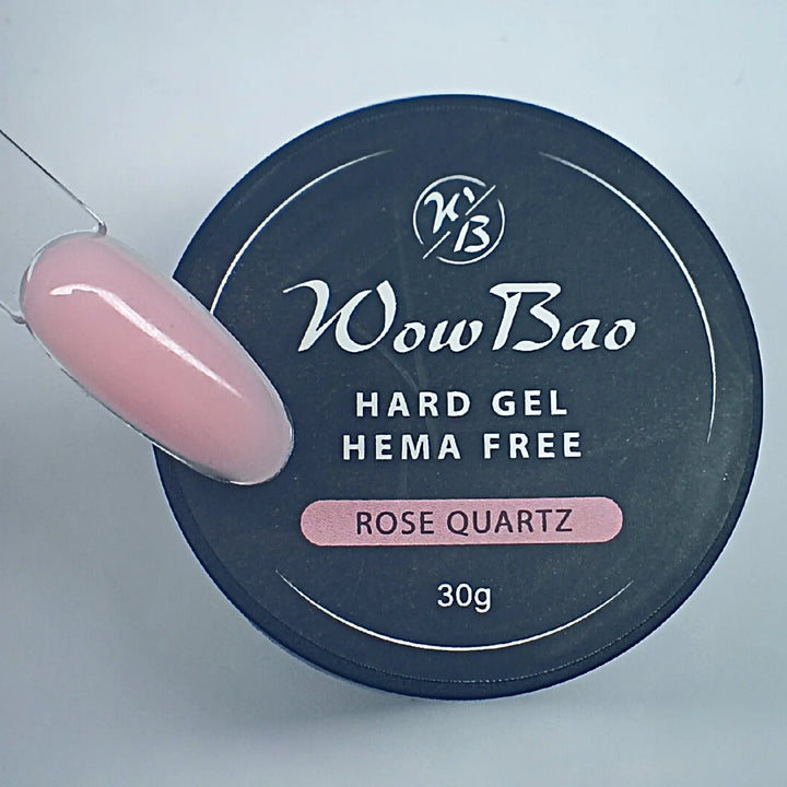 HEMA Free Hard Gel 30g -  08 Rose Quartz WowBao Nails