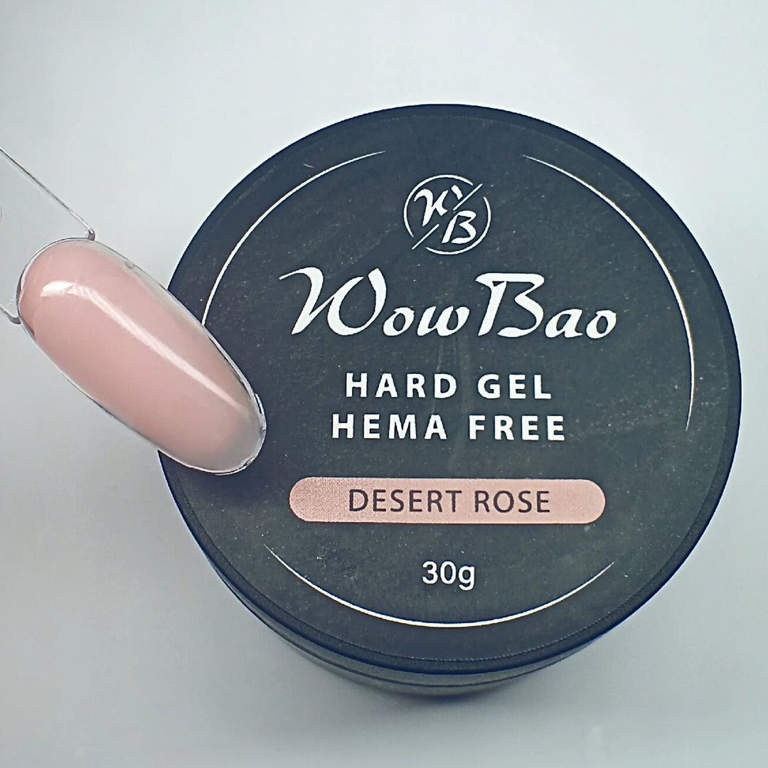 HEMA Free Hard Gel 30g -  07 Desert Rose WowBao Nails