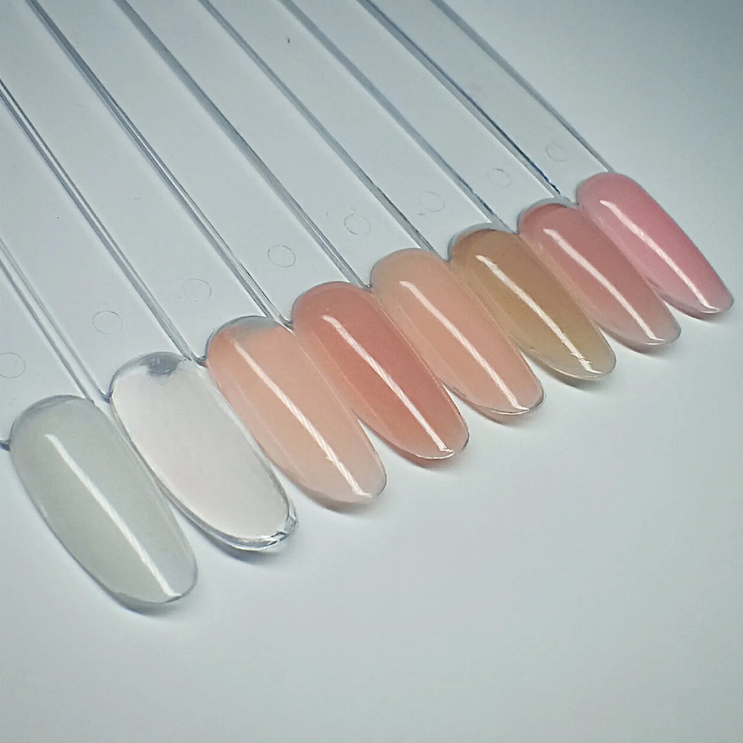 HEMA Free Hard Gel - Set of 8 + brush WowBao Nails