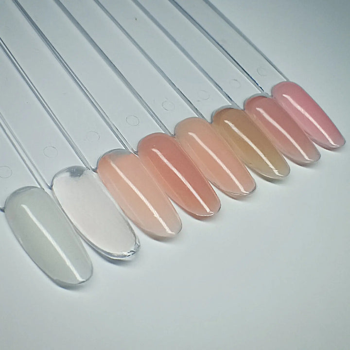 HEMA Free Hard Gel - Set of 8 + brush WowBao Nails