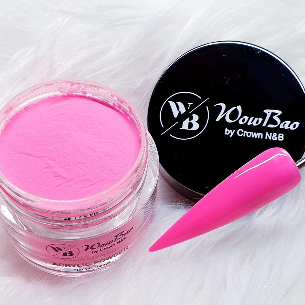 Wow Bao Nails 28g / 1oz 146 WOW Pink WowBao Acrylic Powder