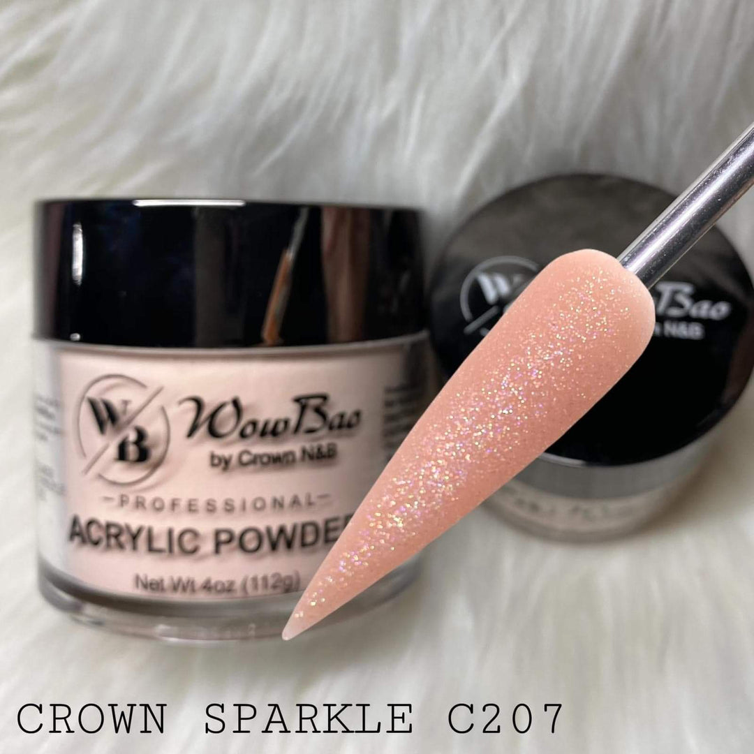 Wow Bao Nails 207 Crown Sparkle WowBao Core Powder