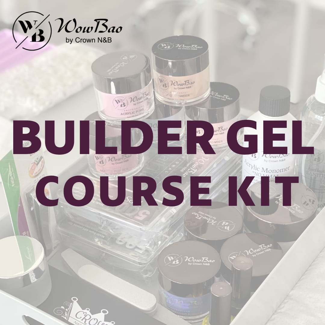 WowBao Nails Builder Gel course kit