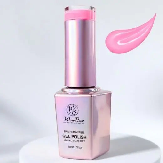07 Oink Oink! Hema-Free Gel Polish 15ml WowBao Nails