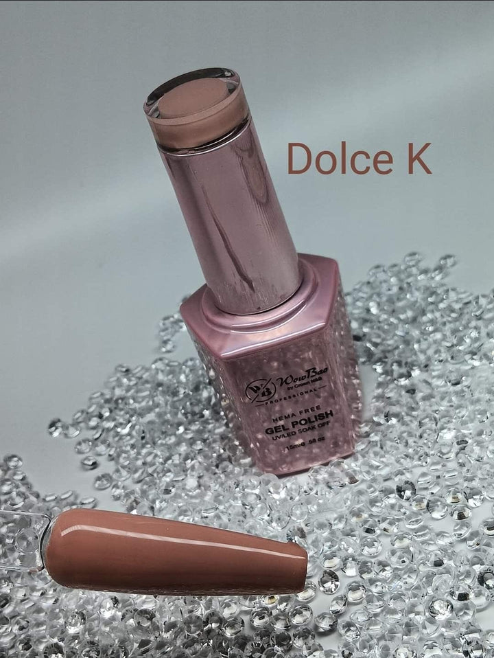 WowBao Nails 123 Dolce K, Hema-Free Gel Polish 15ml