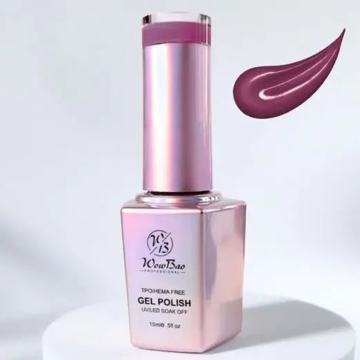 141 Cappuccino, Hema-Free Gel Polish 15ml WowBao Nails