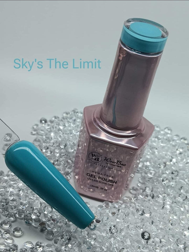 WowBao Nails 165 Sky's The Limit, Hema-Free Gel Polish 15ml