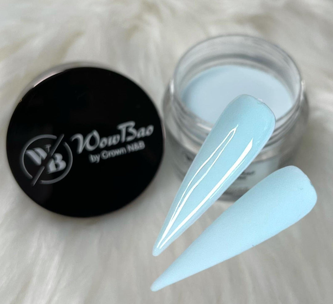 WowBao Nails 167 Baby Blue 1oz/28g Wowbao Acrylic Powder
