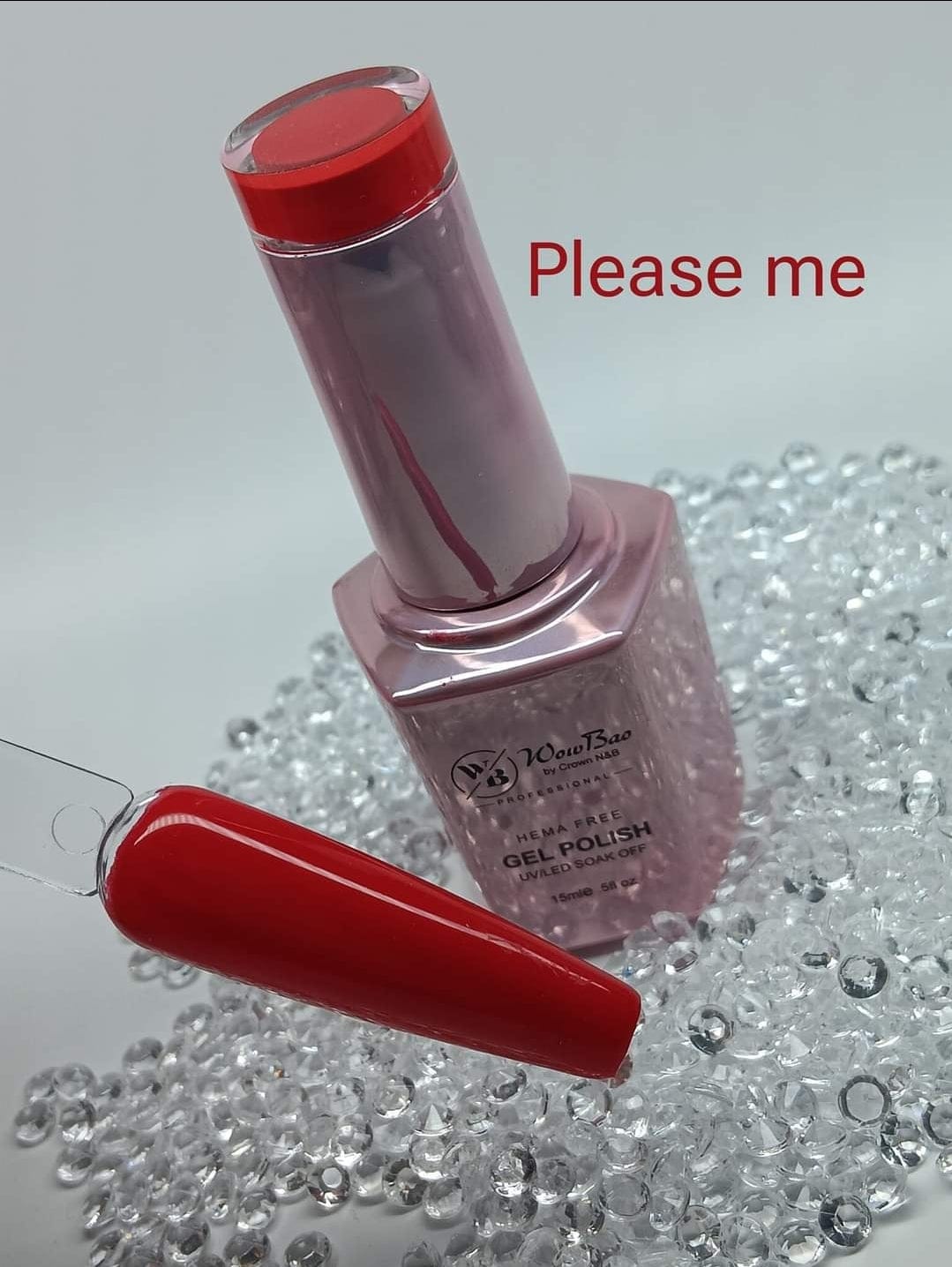 WowBao Nails 173 Please Me, Hema-Free Gel Polish 15ml