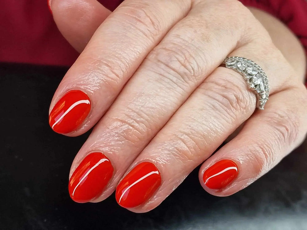 WowBao Nails 174 Filthy Red, Hema-Free Gel Polish 15ml