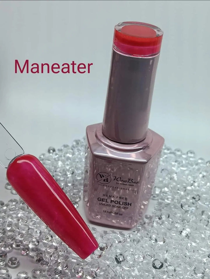 WowBao Nails 177 Maneater, Hema-Free Gel Polish 15ml