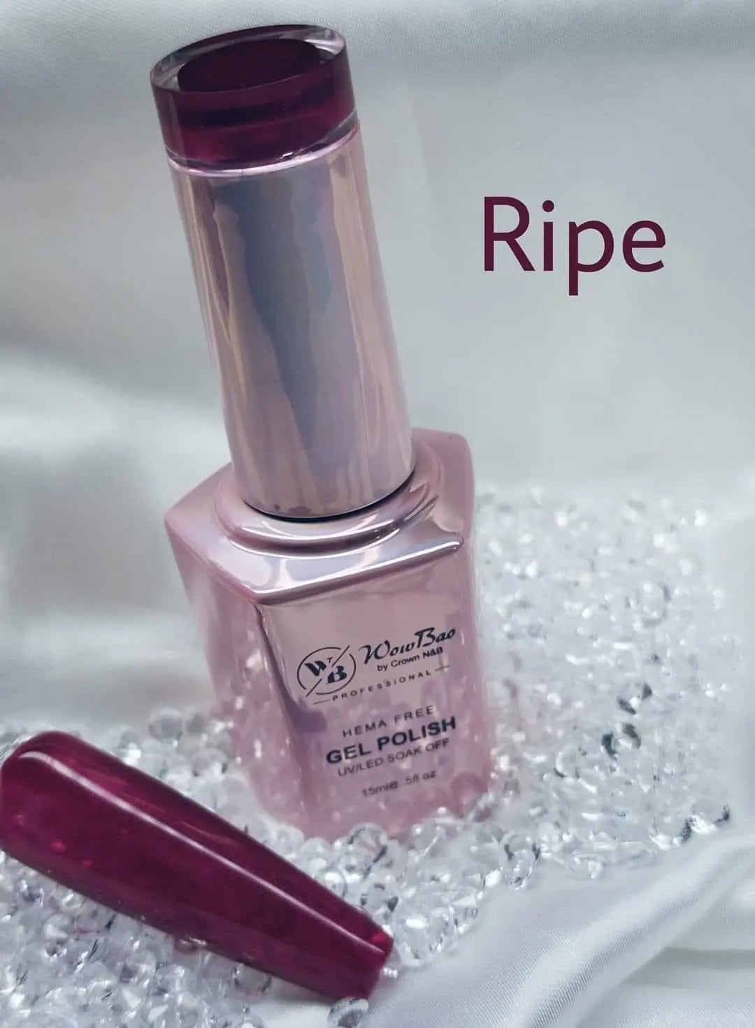 WowBao Nails 193 Ripe, Hema-Free Gel Polish 15ml