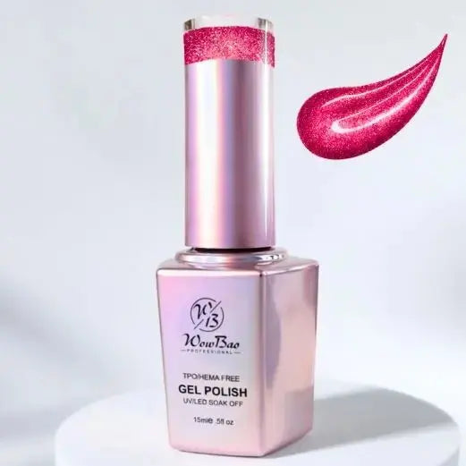 202 Heart On, TPO / Hema-Free Gel Polish 15ml WowBao Nails