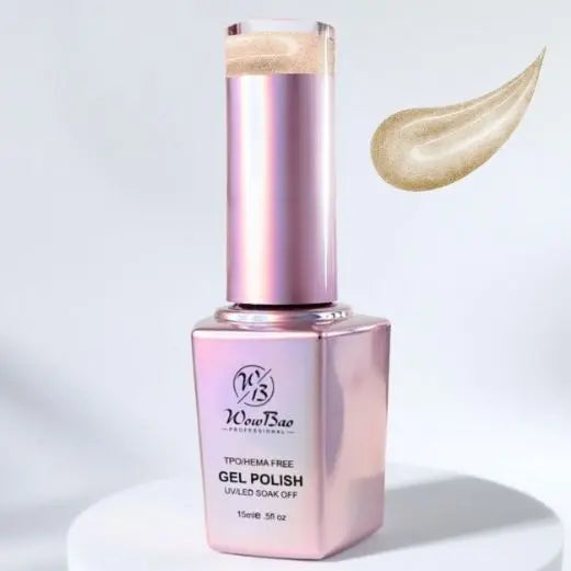 207 Puddin, Hema-Free Gel Polish 15ml WowBao Nails