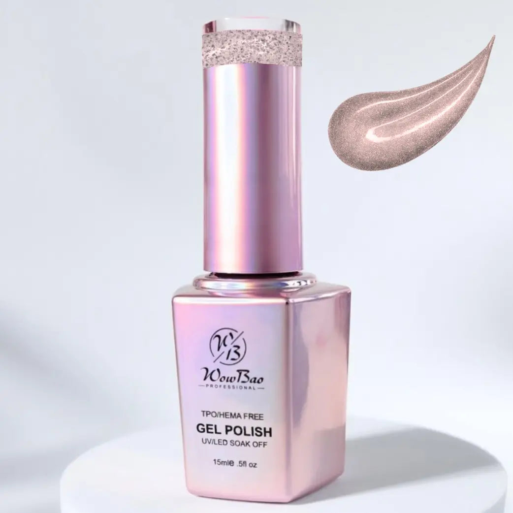 222 Shine On Me, TPO / Hema-Free Gel Polish 15ml WowBao Nails