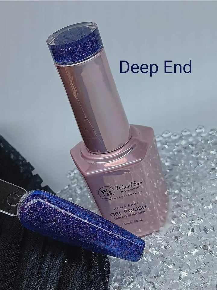 WowBao Nails 243 Deep End, Hema-Free Gel Polish 15ml