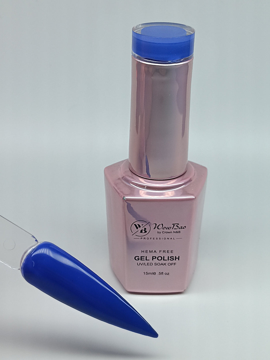 WowBao Nails 248 Blue Blood, Hema-Free Gel Polish 15ml