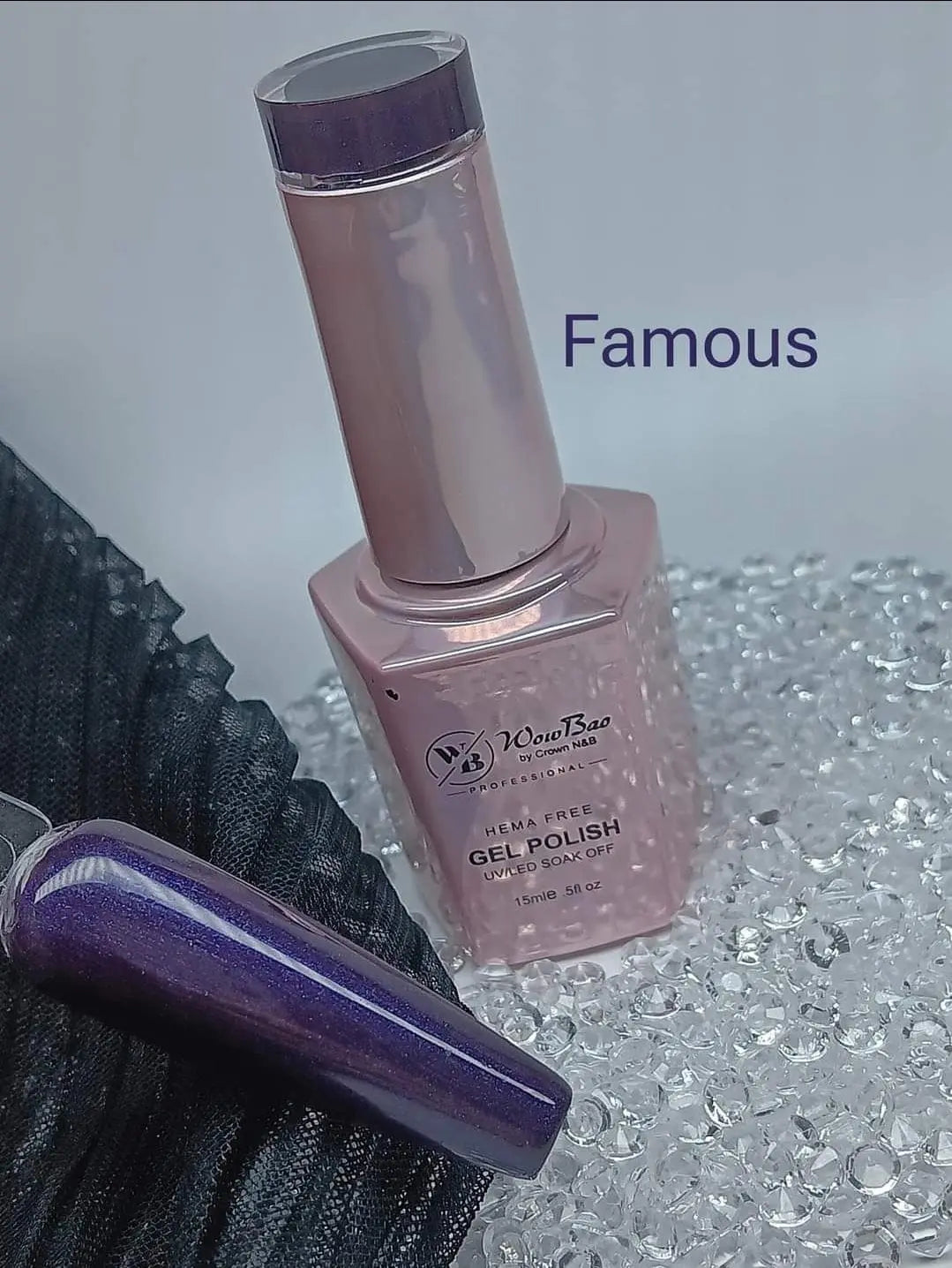 WowBao Nails 271 Famous, Hema-Free Gel Polish 15ml