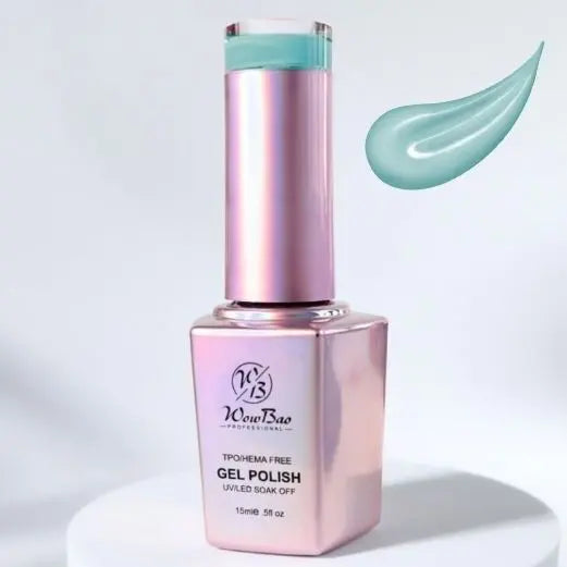 298 Spearmint, Hema-Free Gel Polish 15ml WowBao Nails