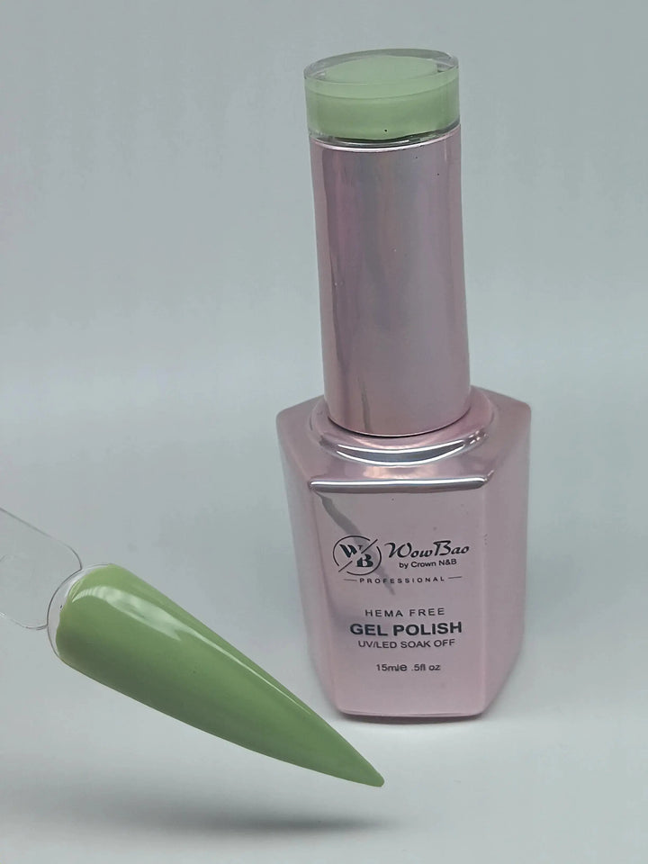 WowBao Nails 299 Key Lime, Hema-Free Gel Polish 15ml