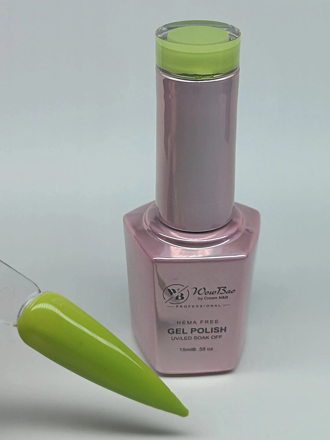 WowBao Nails 334 Grass, Hema-Free Gel Polish 15ml