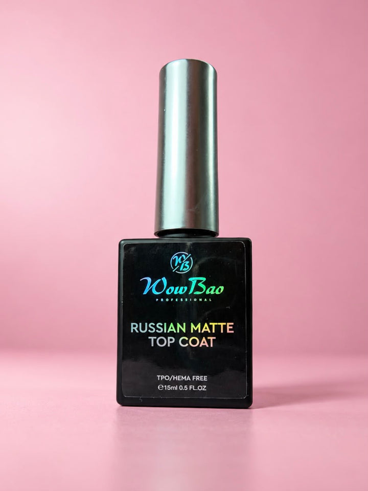 Russian Matte No-Wipe Top Coat - Hema / TPO Free
