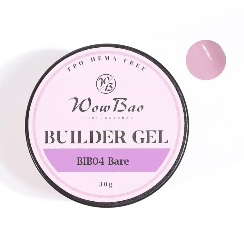 09 TPO/Hema Free Bare WOW Builder Gel 30g jar WowBao Nails