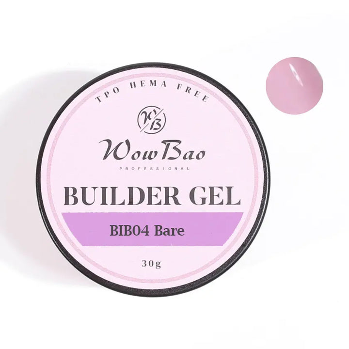 09 TPO/Hema Free Bare WOW Builder Gel 30g jar WowBao Nails
