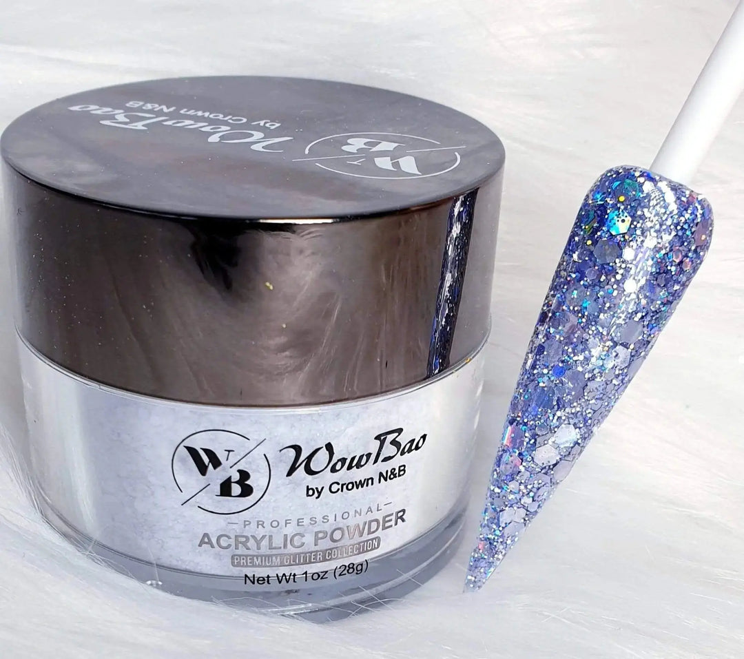 WowBao Nails 502 Aurora Acrylic powder Premium glitter