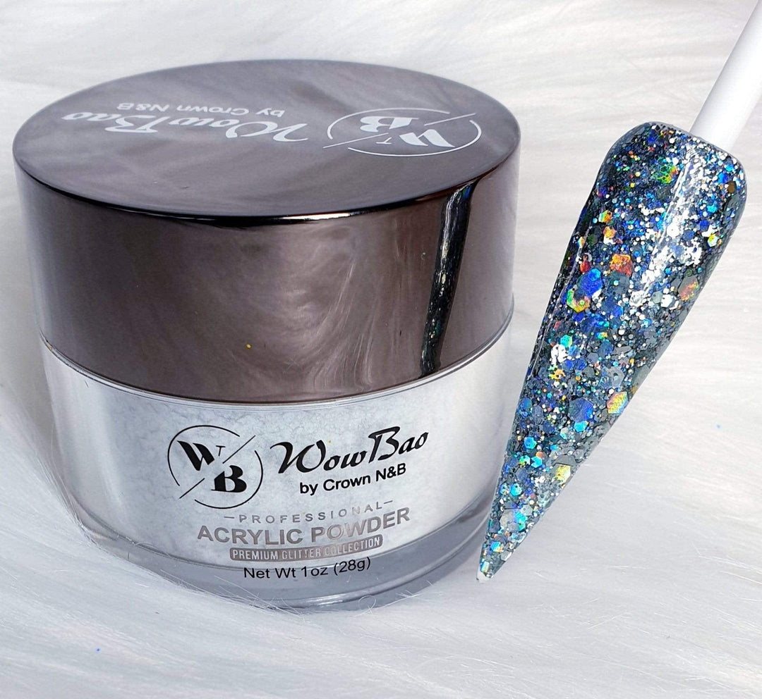 WowBao Nails 508 Top Stars Acrylic powder Premium glitter