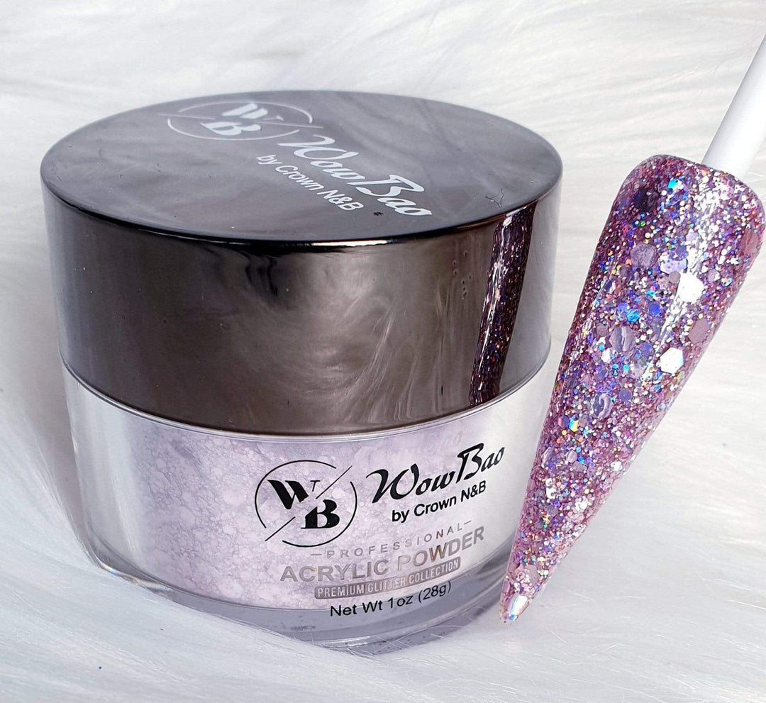 WowBao Nails 512 Princess Acrylic powder Premium glitter