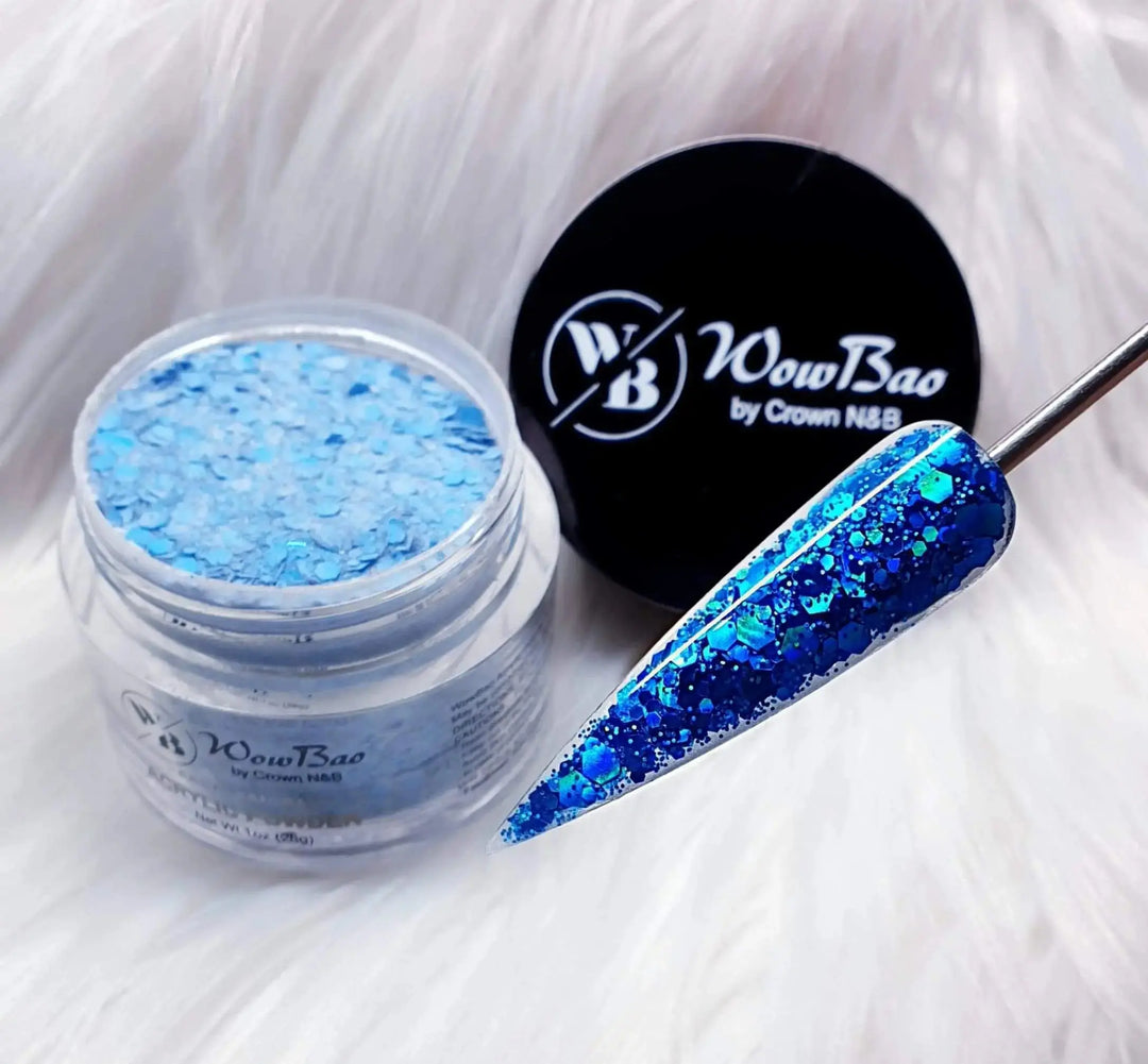 WowBao Nails 531 Smurf 1oz/28g Wowbao Acrylic Powder