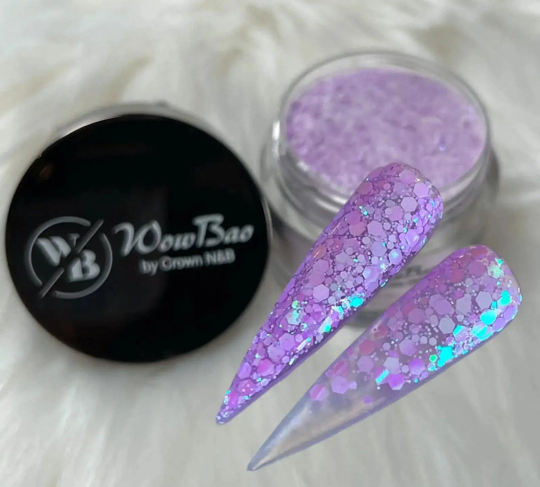 WowBao Nails 547 Foxglove 1oz/28g wowbao acrylic powder