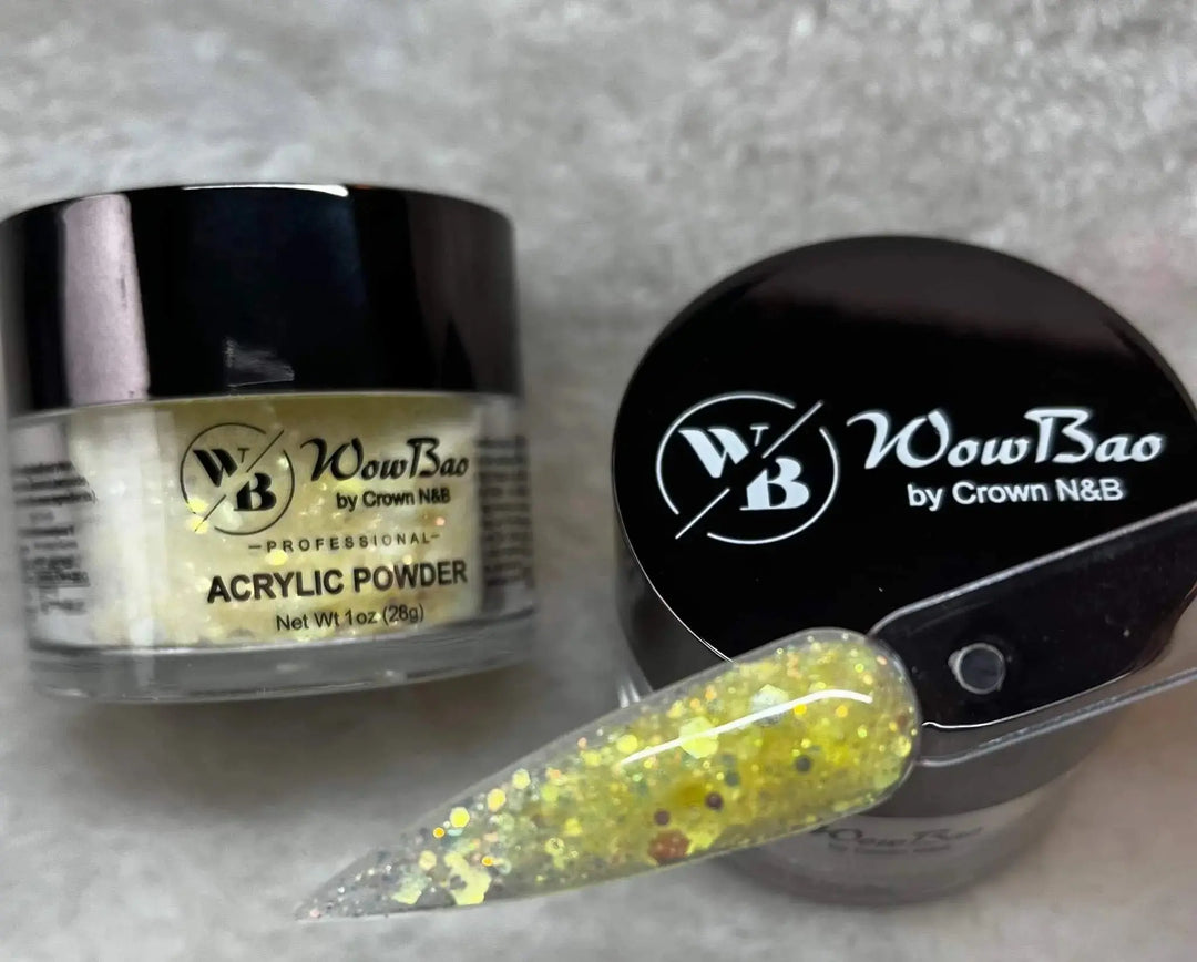 WowBao Nails 563 Bumblebee 1oz/28g wowbao acrylic powder