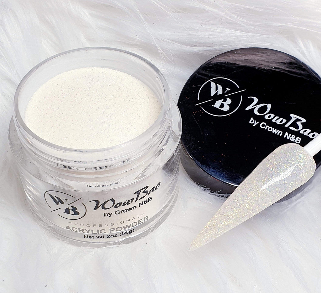 Wow Bao Nails 28g / 1oz 614 Snowfall WowBao Acrylic Powder