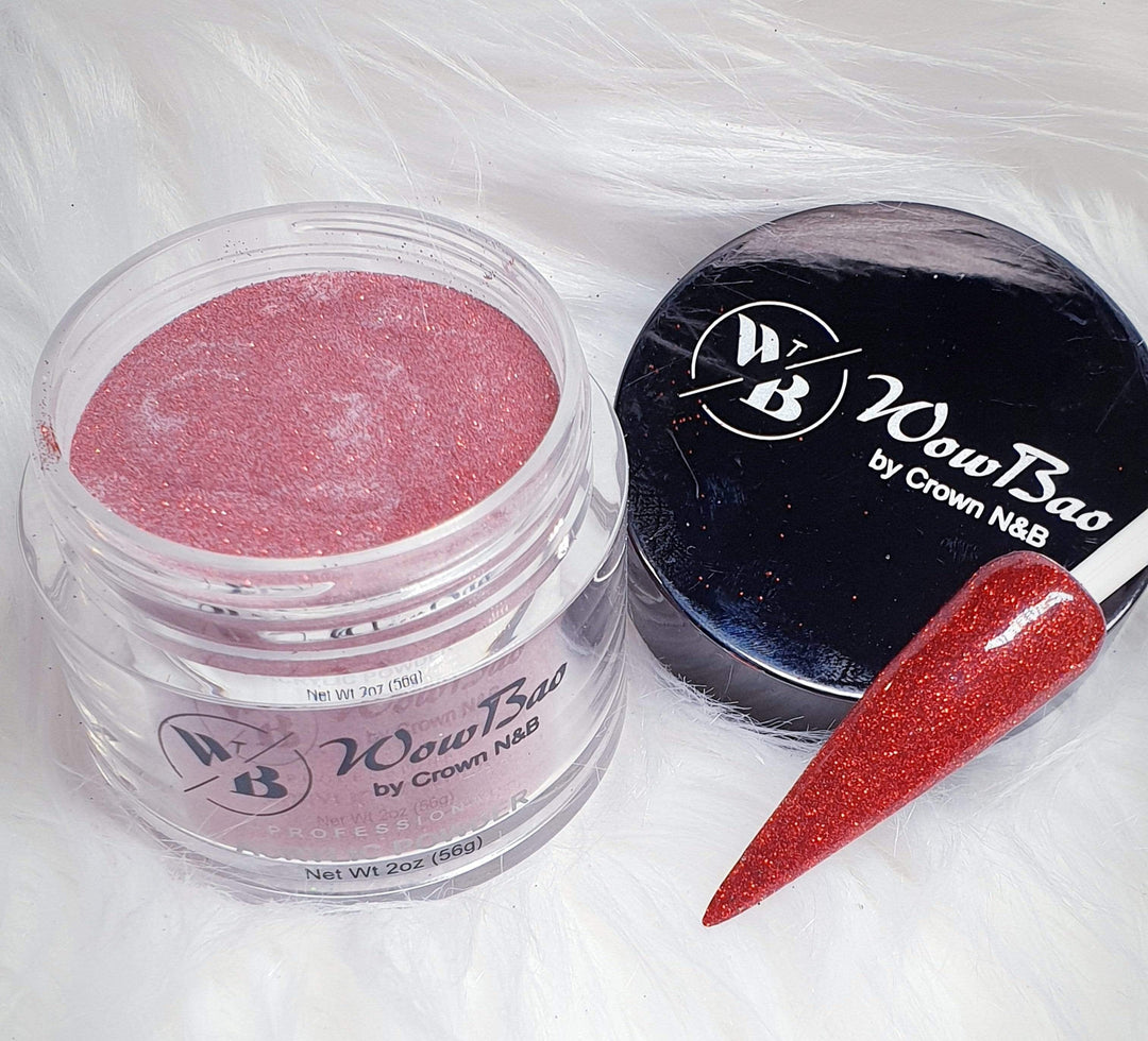 Wow Bao Nails 28g / 1oz 620 Ruby Ruby WowBao Acrylic Powder