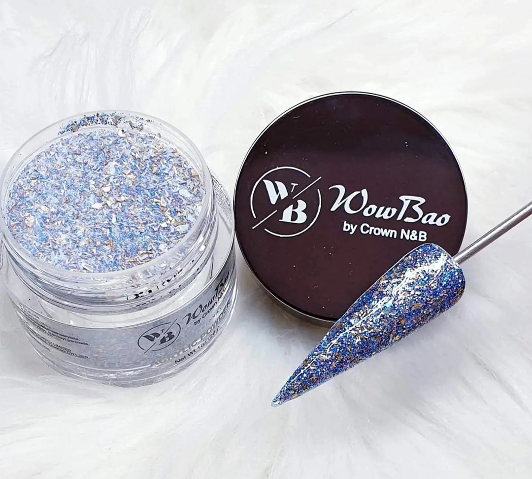 WowBao Nails 626 Steel 1oz/28g wowbao acrylic powder