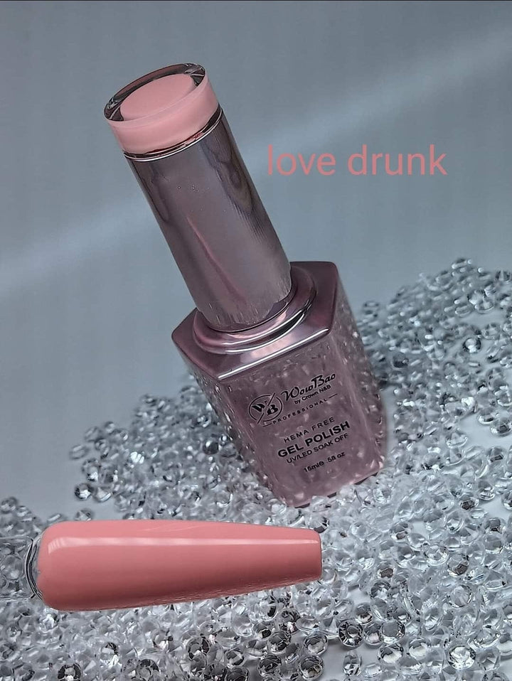 WowBao Nails 79 Love Drunk, Hema-Free Gel Polish 15ml