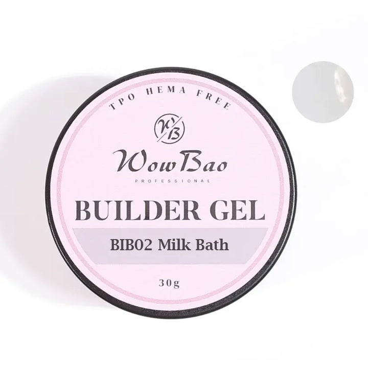 02 TPO/Hema 02 Free Milk Bath WOW builder 30g Jar WowBao Nails