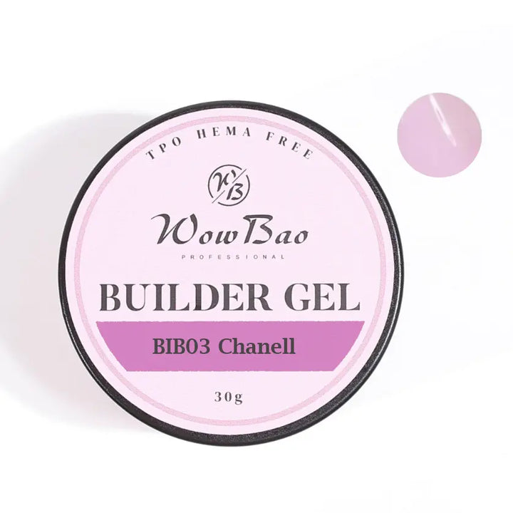 03 TPO/Hema Free Chanell WOW Builder Gel 30g jar WowBao Nails