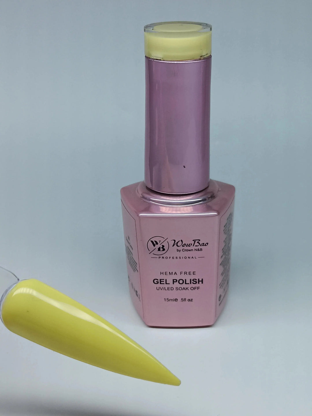 WowBao Nails 93 Snow Cone , Hema-Free Gel Polish 15ml