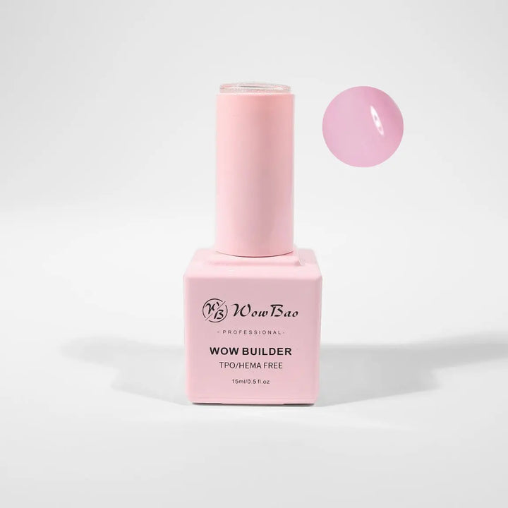 BIB05 TPO/Hema Free Flirt WOW brush on Builder in a bottle WowBao Nails