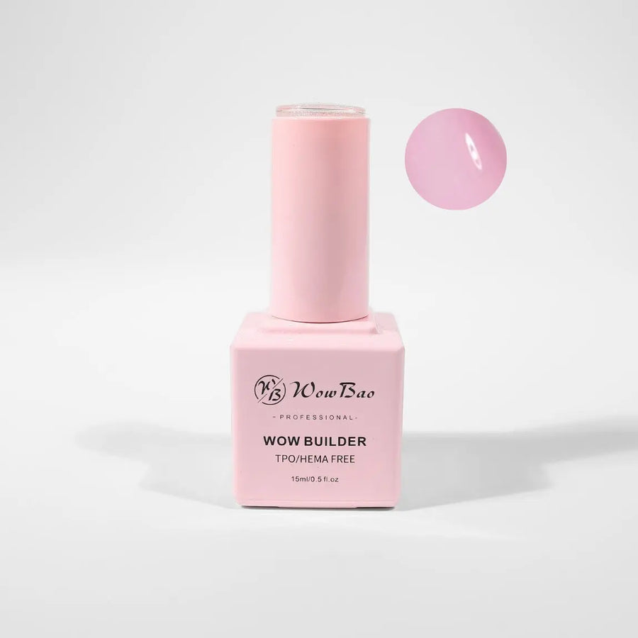 BIB05 TPO/Hema Free Flirt WOW brush on Builder in a bottle WowBao Nails