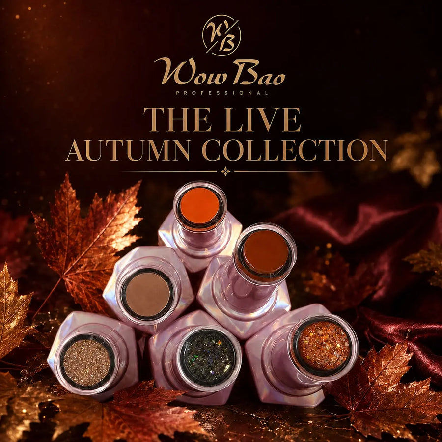 Autumn Muse COLLECTION - set of 6 hema free Gel Polish WowBao Nails