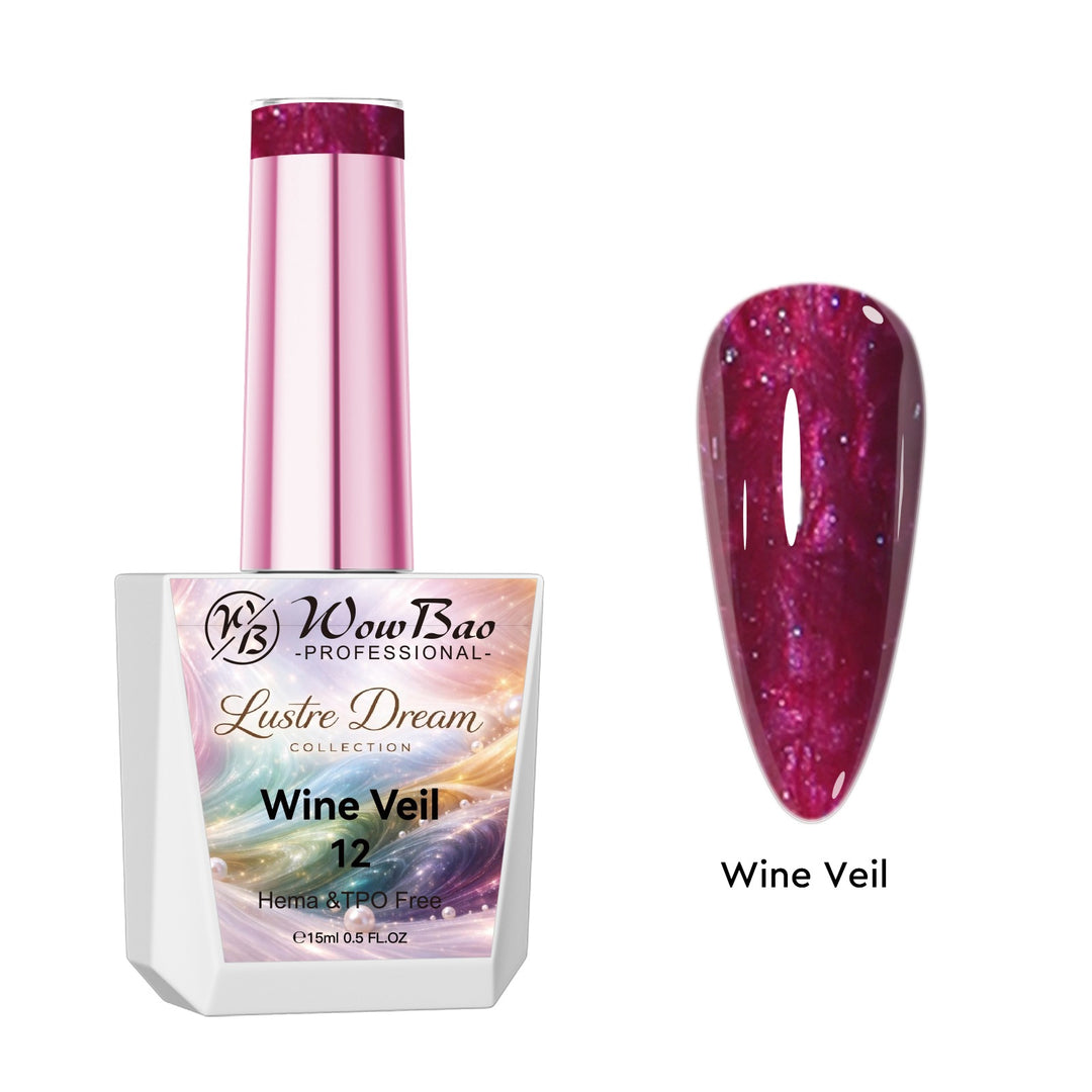 12 Wine Veil - TPO / Hema-Free Gel Polish 15ml