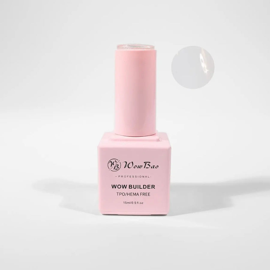 BIB02 TPO/Hema Free Milk Bath WOW brush on Builder in a bottle WowBao Nails