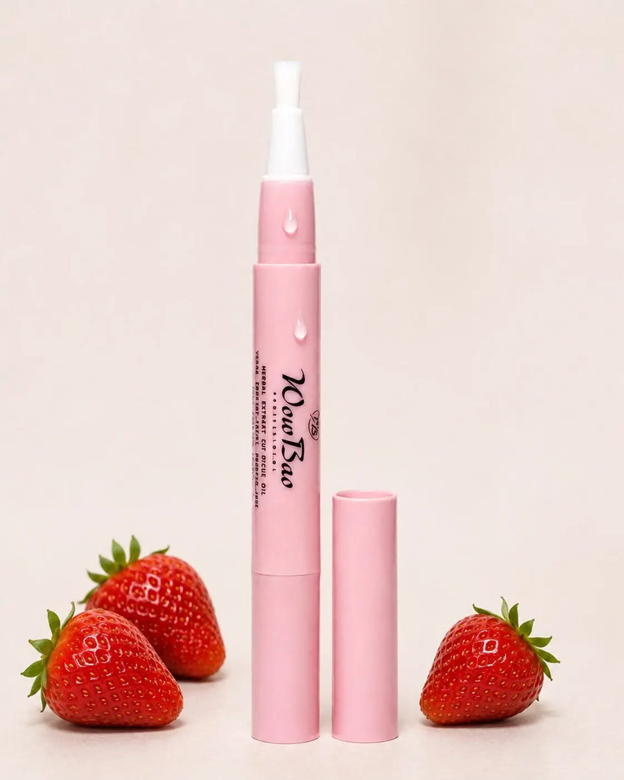 Strawberry WowBao Nails