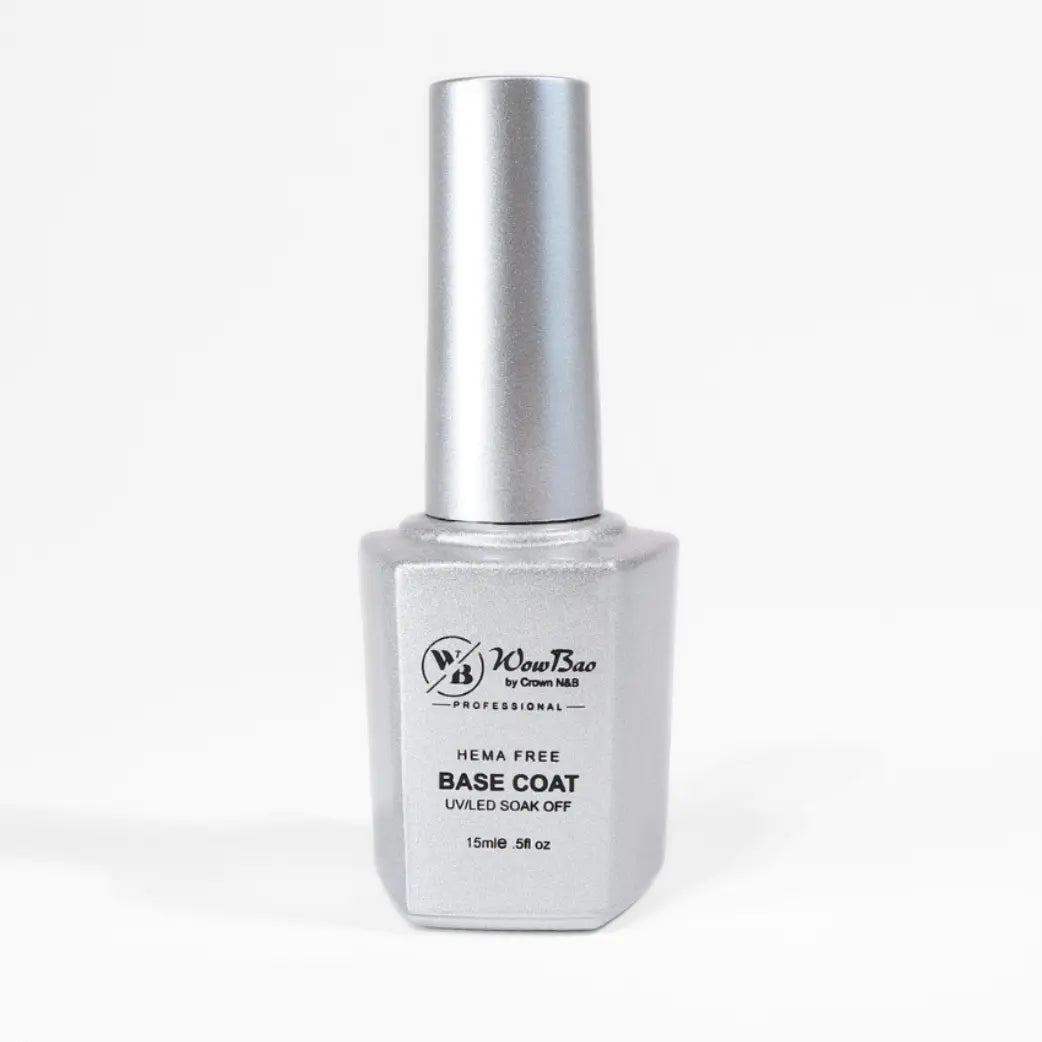 Hema-Free Base Coat 15ml Wow Bao Nails