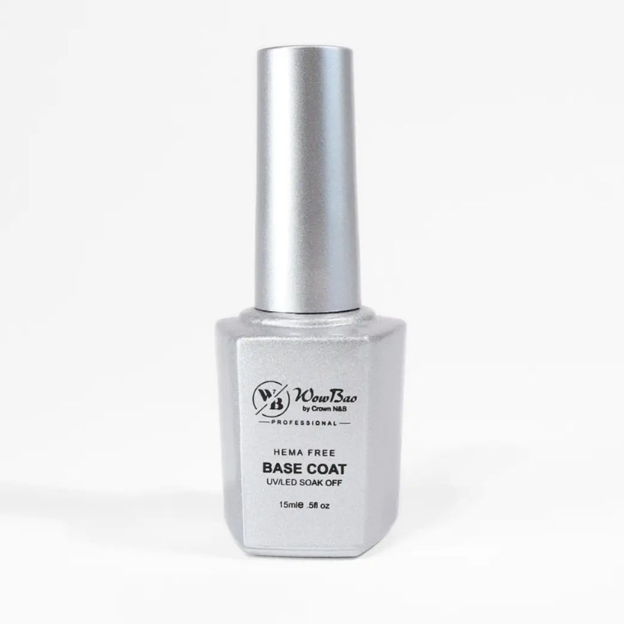 Hema-Free Base Coat 15ml Wow Bao Nails